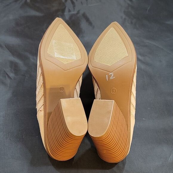 BRAND NEW JESSICA CARLYLE BLOCK HEEL PLATFORM MULE SHOE G1 - Picture 14 of 15